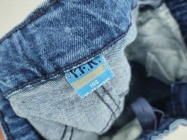 czapka z pomponami dla niemowlaka: Spodnie jeansowe, Y.F.K., 11 lat, 146, stan - Bardzo dobry — 4