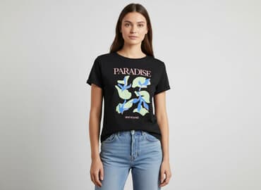 koszulka joy division: Stradivarius, T-shirt damski, rozmiar S — 7