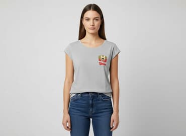 koszulki damskie z zabawnymi nadrukami: T-shirt damski, rozmiar S — 1