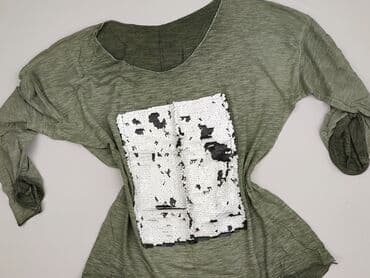bluzka z cekinami damska: Women's blouse, size S — 2