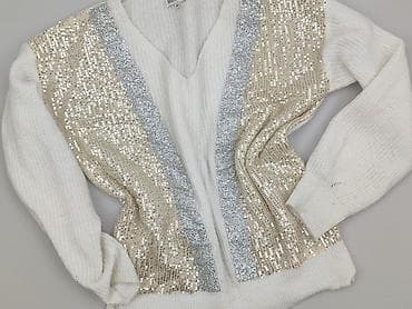 kombinezon cekiny: Sweter damski, rozmiar One size — 1
