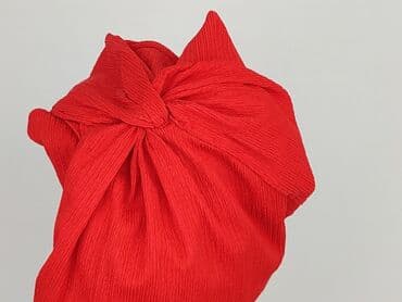 czerwona bluzka z dekoltem v: RAINBOW, Bluzka damska, rozmiar L — 7