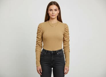 apricot bluzki: Bluzka damska, rozmiar S — 6