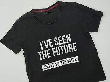 sinsay basic t shirt: Cropp, T-shirt damski, rozmiar S — 1