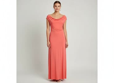 sukienki maxi długi rękaw: Sukienka damska, rozmiar L — 6