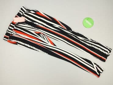 dżinsy z łańcuchem: Spodnie materiałowe damskie, rozmiar M — 2