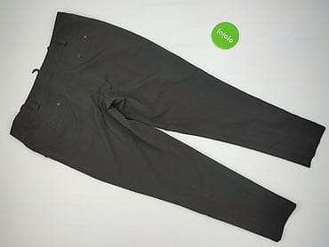 pull on trousers h: Spodnie materiałowe damskie, rozmiar 4XL — 4