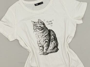 sinsay kapcie koty: Sinsay, T-shirt damski, rozmiar XS — 2