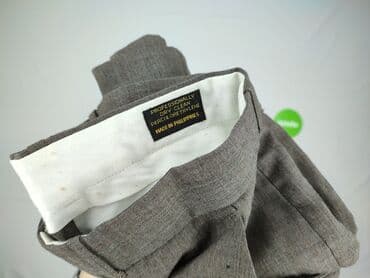spodnie do szarej marynarki: Men's trousers, size S — 4