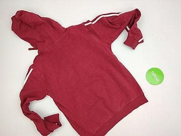 sweter bordo: Bluza z kapturem damska, rozmiar M — 3