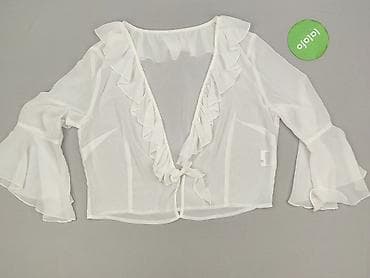 biała bluza pull: Bluzka damska, rozmiar L — 2