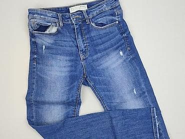 spodnie z nitami: Stradivarius, Jeansy damskie, rozmiar S w lalafo.pl — 1 spodnie z nitami: Stradivarius, Jeansy damskie, rozmiar S — 1