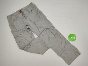 szare dresy cropp: Damskie spodnie cargo QS by s.Oliver - Kolor: jasnoszary - Rozmiar z — 2