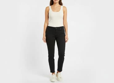 lagattini spodnie wyprzedaż: TONI, Spodnie materiałowe damskie, rozmiar L — 8