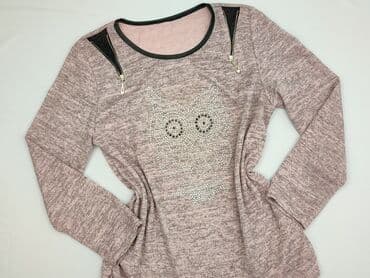 sweter piórkowy na drutach: Bluzka damska, rozmiar XL — 1