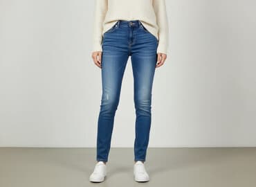 rajstopy bez palcow: Noisy May, Jeansy damskie, rozmiar S — 7