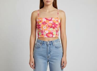 sinsay bluza w paski: Sinsay, Top damski, rozmiar L — 1