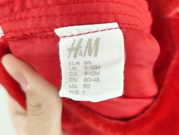 hm czerwony kombinezon: Sukienka, H&M, 9-12 miesięcy, stan - Idealny — 5
