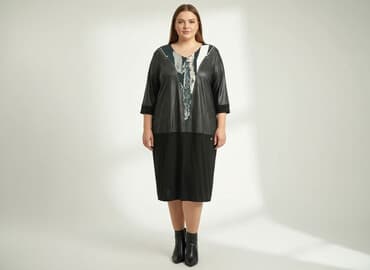 lejon buty zimowe: Sukienka damska, rozmiar 4XL — 6