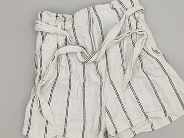 białe spodenki damskie hm: H&M, Szorty damskie, rozmiar M — 1