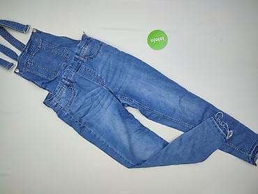 jeans hm: H&M Divided, Ogrodniczki damskie, rozmiar M — 2