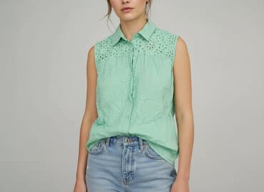 reserved bluzki na ramiączkach: Reserved, Bluzka damska, rozmiar M — 7