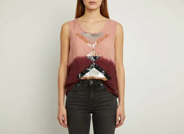 bluzka do cekinowej spódnicy: Bluzka damska, rozmiar M — 6