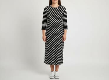 sukienki prążkowane midi: Sukienka damska, rozmiar XL — 6