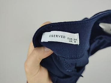 reserved denim: Material trousers for women, size 2XS — 4