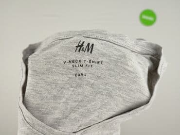koszulki basic uniqlo: Koszulka dla mężczyzn, L, H&M, stan - Dobry — 4