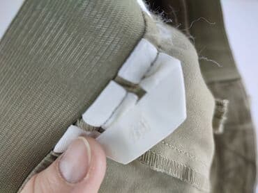 zara woskowane spodnie: H&M, Spodnie materiałowe damskie, rozmiar S — 4