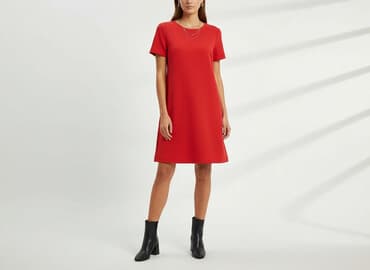 skórzana sukienka stradivarius: Stradivarius, Sukienka damska, rozmiar S — 6