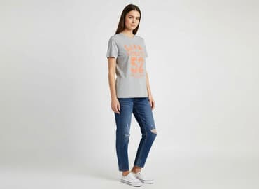 t shirt kolorowy: Women`s T-shirt, size M — 1