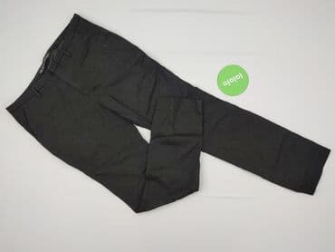 zara spodnie czarne szerokie: Zara, Spodnie materiałowe damskie, rozmiar M — 2