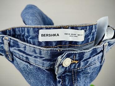 regular fit jeans: Bershka, Jeansy damskie, rozmiar 2XS — 4