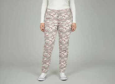 bershka moro spodnie: BPC Selection, Spodnie materiałowe damskie, rozmiar 2XL — 7