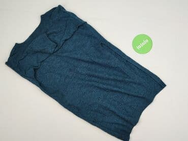 długi sweter sukienki: Indigo, Sukienka damska, rozmiar S — 3