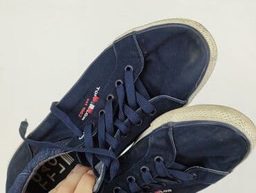 чоловіче взуття: Sneakersy męskie, 45, Tom Tailor, stan - Dobry — 5