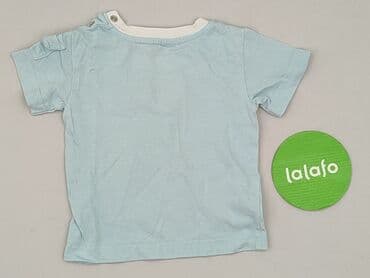 koszula w geometryczne wzory: T-shirt, 1-3 months, condition - Very good — 3