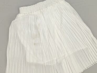 biała spódnice plisowane midi: Women`s skirt, size S — 2