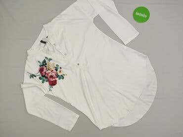 białe luźna bluzki: Colloseum, Bluzka damska, rozmiar XS — 2