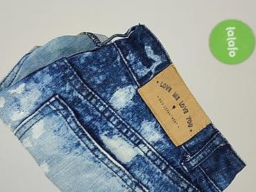 klapki yeeze: DENIM JEANS, Szorty damskie, rozmiar M — 5