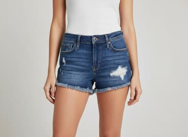 krótkie spodenki dla 12 latki: Hollister, Szorty damskie, rozmiar XS — 7