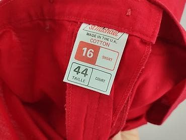 czerwone spodnie reserved: Spodnie materiałowe damskie, rozmiar 2XL — 5