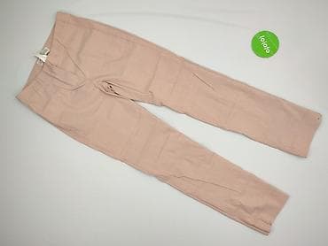 dżinsy bootkat: Iné, Material trousers for women, size M — 2