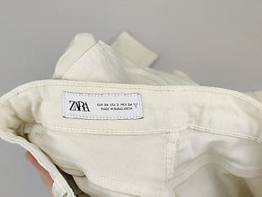 jeansy wide: Zara, Jeansy damskie, rozmiar XS — 4