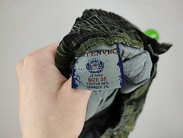 adidas moro: Męskie spodnie jogger cargo w moro - Rozmiar: 32 (z metki) - Krój — 4