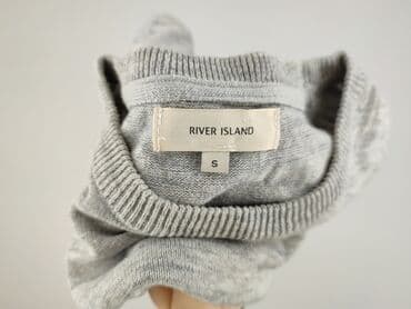 zielony sweter stradivarius: River Island, Sweter dla mężczyzn, S — 4