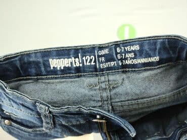 dobry materiał na spodnie: Jeans, Pepperts!, 7 years, 122, condition - Perfect — 4
