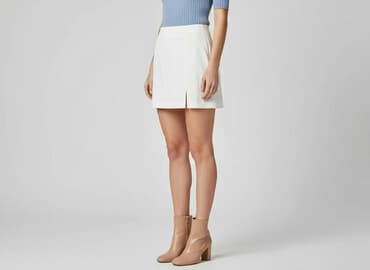 mini spódniczka czarne: NLY Trend, Spódnica damska, rozmiar S — 6